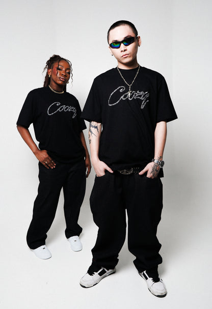 CHAIN SCRIPT TEE